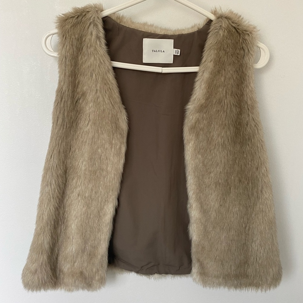 Talula Faux fur vest